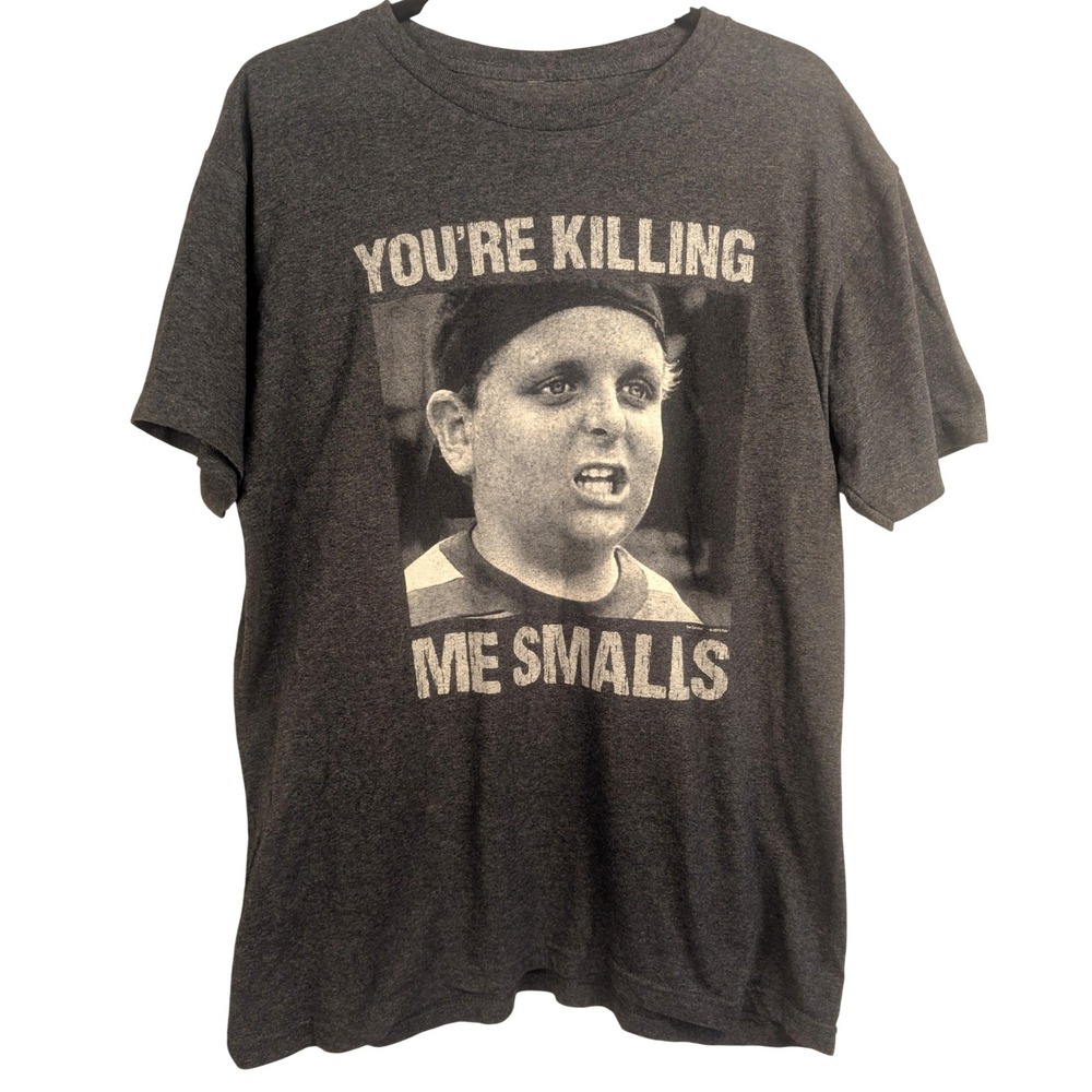 XL The Sandlot You're Killing Me Smalls Graphic T-Shirt Charcoal Heather Grey